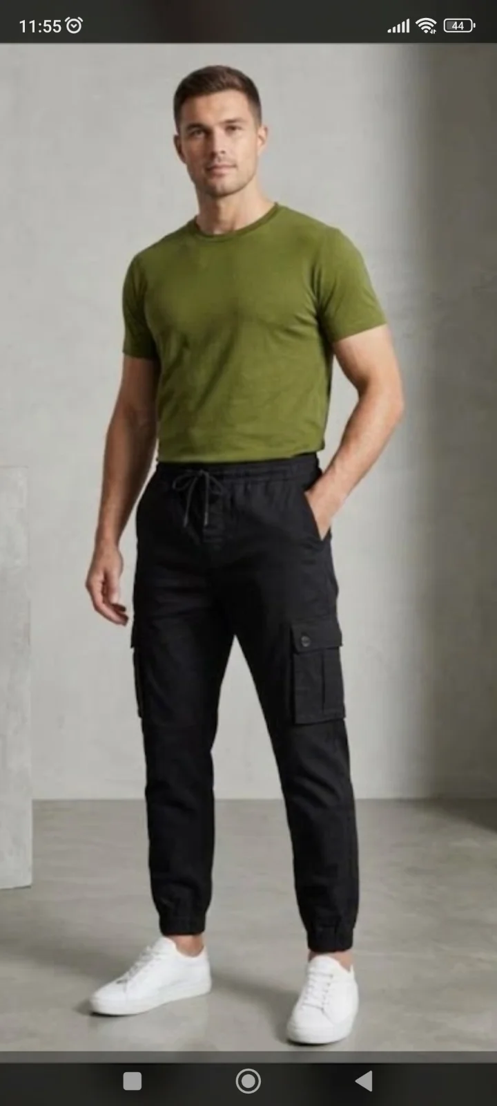 KARGO CEP PANTOLON - SİYAH